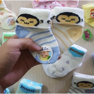 Sét 4 đôi tất len sơ sinh mềm mịn