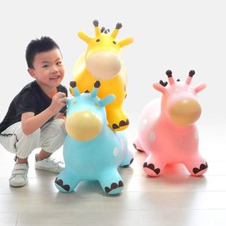 Thú Nhún Bơm Hơi Cho Bé
