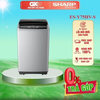 Es-y75hv-s - máy giặt sharp 7.5kg es-y75hv-s - giao toàn quốc