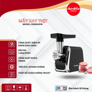 Máy Xay Thịt công suất lớn DECAKILA (KEMG-021B)