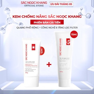  Kem Chống Nắng Sắc Ngọc Khang 50g SPF50+/PA++++