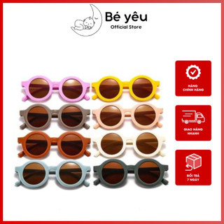 Kính mát thời trang cho bé trai bé gái từ 1 đến 6 tuổi