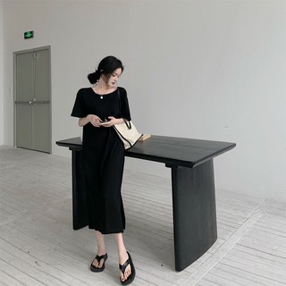 Đầm váy xuông dáng dài khoét lưng phối dây xích  đi chơi đi làm siêu xinh hàng QCCC hottrend mùa hè 2024 SP110