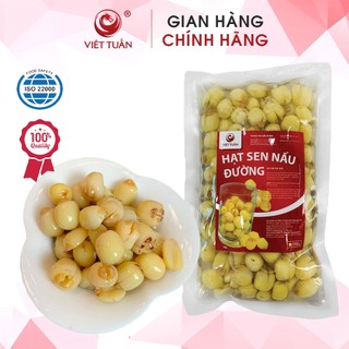 (HỎA TỐC) Hạt Sen Nấu Đường Bùi B, Thanh Mát Và Tươi Ngon, Topping Món Trà Sen Vàng Gói 270g Hiệu Việt Tuấn