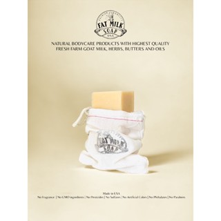 XÀ PHÒNG SỮA DÊ FAT MILK SOAP (USA)