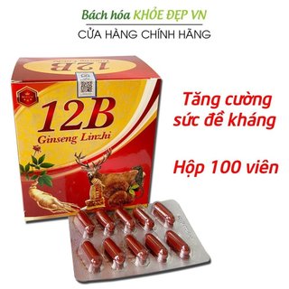 Vitamin tổng hợp 12B With Ginseng bồi bổ cơ thể, tăng sức đề kháng - 100 viên [12B Ginseng]