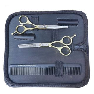 Bộ 2 kéo cắt tỉa gọng vàng