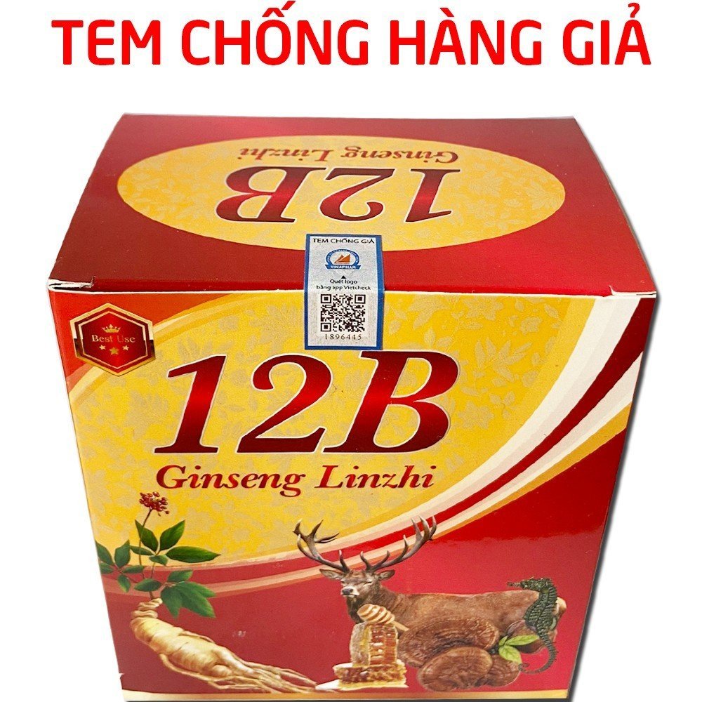 Vitamin tổng hợp 12B With Ginseng bồi bổ cơ thể, tăng sức đề kháng - Hộp 100 viên [12B With Ginseng]