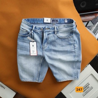 Quần Short Nam 💎FreeShip💎 Quần Short Jean Nam chất bò cao cấp co giãn phối rách thời trang Kelvin Fashion - QS247