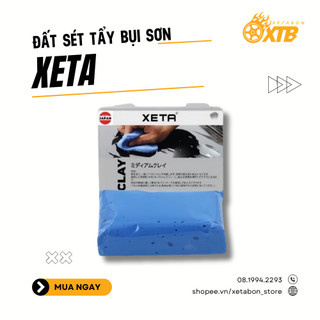 Tẩy đất sét Nhật Xeta làm sạch ố kính ô tô, mạ crom, bề mặt vỏ xe không gây trầy xước