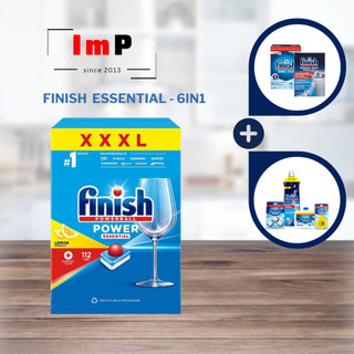Viên rửa chén bát Finish Powerball Essential 6in1 - Hàng nội địa Châu Âu - Finish chính hãng
