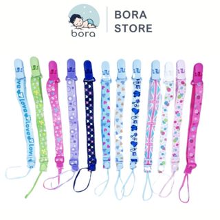 Dây đeo ti giả, gặm nướu cho bé [Dài 44cm, đIều chỉnh được độ dài]