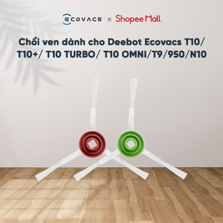 Chổi ven dành cho Deebot Ecovacs T10/ T10+/ T10 TURBO/ T10 OMNI/ T9/ N8/ N10_Màu trắng