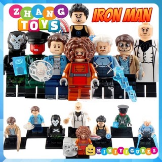 Đồ chơi Xếp hình Quick Silver gồm Red Skull - Eitri - King pin Crossbones - Peter Parker Minifigures Xinh X0270