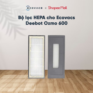 Lọc trắng Robot Ecovacs Deebot OZMO 600/610/900 (Không kèm mút) - Hàng Chính Hãng