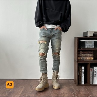 Quần Jean Nam cao cấp ❤️FREESHIP❤️ Quần bò nam đẹp co giãn phối bo chân mẫu mới 2023 Tô Tồ Shop - JN104