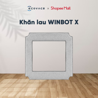 Khăn lau robot hút bụi Ecovacs WINBOT X ( 1 cái) - Hàng Chính Hãng