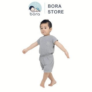 Bộ quần áo cộc tay sợi tre cho bé 6 - 36 tháng Anminaza Việt Nam