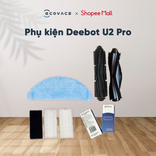 Bộ Phụ Kiện Robot Hút Bụi Ecovacs Deebot U2 Pro - Hàng Chính Hãng