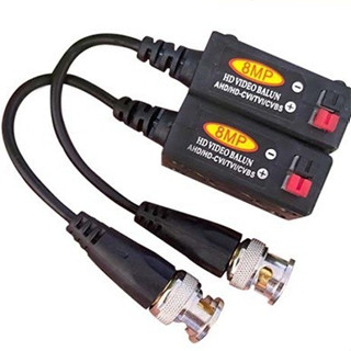 Balun video 8MP chốt gài Camera