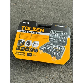 Bộ đồ nghề dụng cụ 94 chi tiết tolsen 15145 bộ dụng cụ mở bulong