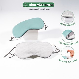 Bịt mắt ngủ EM01 LUMOS hai mặt nóng và lạnh buổi trưa và tối kèm túi đựng cao cấp