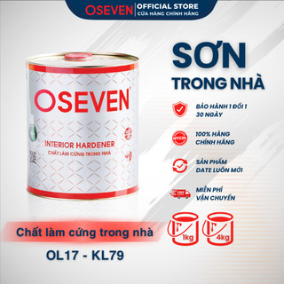 OSEVEN Sơn nội thất - chất làm cứng cho sơn gỗ trong nhà (màu O17/ KL79)