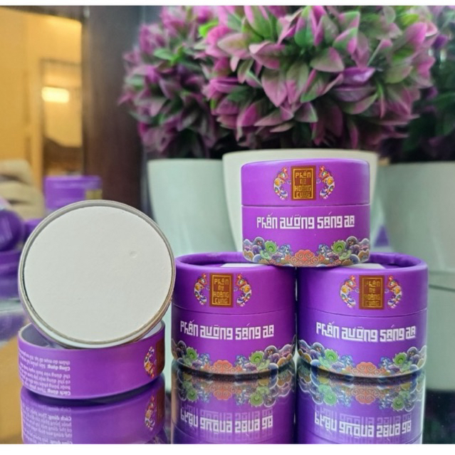 Phấn Nụ dưỡng sáng da Phấn Nụ Hoàng Cung nén tròn 25g/ 1 hộp