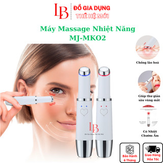 Máy massage mắt nhiệt năng Eye Beauty MJ-MK01, bút mát xa đánh tan quầng thâm và bọng mắt, chống lão hóa
