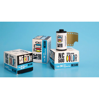 Phim chụp ảnh màu của Đức WOLFEN COLOR NC500 36EXP date 11/2025 film 35mm tráng C41