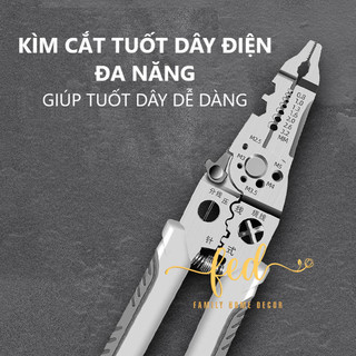 Kìm tuốt dây, kìm điện đa năng chuyên dụng
