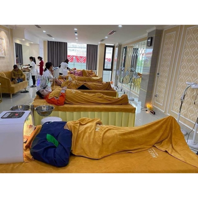 Chăn đắp spa chất liệu Microfiber