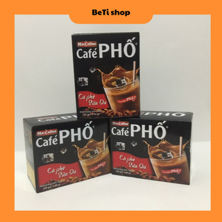 Cafe phố sữa đá 3in1 Maccoffee 10goi x 24g