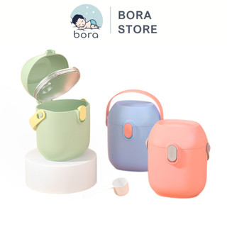 Hộp đựng sữa bột tiện dụng cho bé khi đi chơi, du lịch, đựng 255g sữa bột