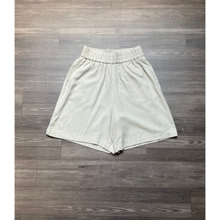Quần short linen lưng thun