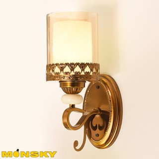 Đèn tường MONSKY MUDA có LED trang trí 3 chế độ màu ánh sáng đẹp mắt họa tiết độc đáo