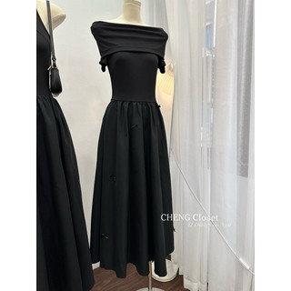 váy maxi trễ vai LL