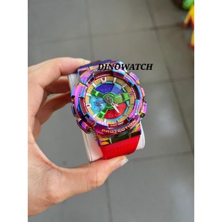 Fulbox hãng - đồng hồ nam casio g - shock - gst - 410 - 4a gm-110rb màu đỏ