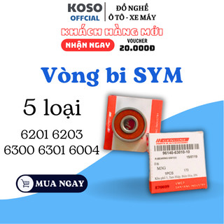 Vòng bi-bạc đạn sym cao cấp dành cho xe máy chính hãng sym 4 mã 6201-6203-6300-6301