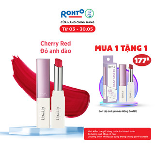 Son lì dưỡng môi siêu mịn Lip On Lip Silky Matte 2.2g