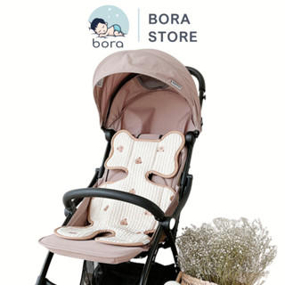 Tấm lót xe đẩy cho bé cotton mềm mại thoáng khí phong cách Hàn Quốc 