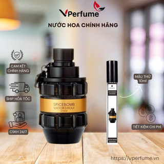 Nước hoa nam spicebomb extrame edp - mẫu thử 10ml