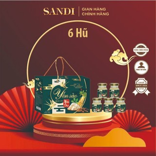 Yến Sào Nhân Sâm - Hộp 6 Hũ Chính Hãng