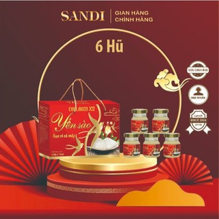Yến Sào Sụn Vi Cá Mập - Hộp 6 Hũ