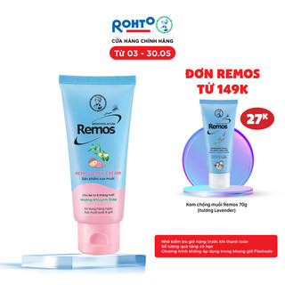Kem chống muỗi đốt cho bé từ 6 tháng tuổi hương khuynh diệp Rohto Mentholatum Remos 70g