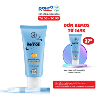 Kem chống muỗi Rohto Metholatum Remos Hương Cam 70g