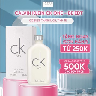 Nước hoa nam nữ calvin klein ck one trắng - be đen 100ml - hương cổ điển, thanh lịch và tinh tế