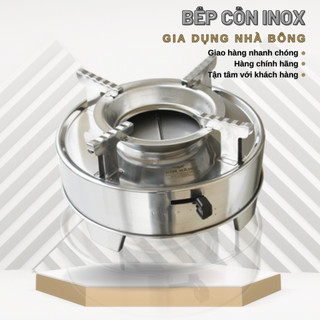 Bếp cồn Inox cao cấp, tiện lợi, bếp lẩu cồn mini chính hãng