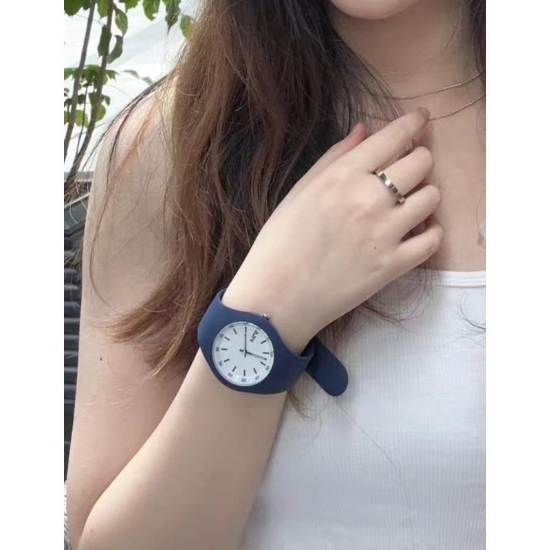 Đồng hồ pi la nam nữ màu xanh