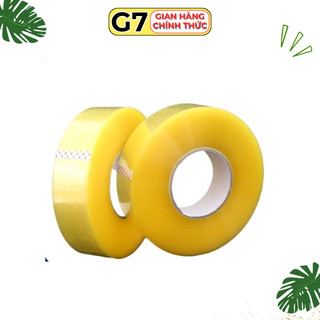 Băng dính 1kg/cuộn lõi siêu mỏng 2,4mm, băng dính dán thùng gói hàng
